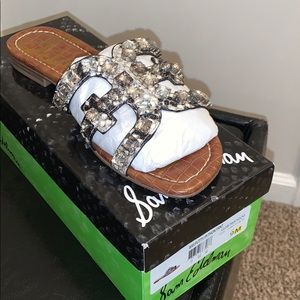 Sam Edelman Putty/Python Print Slides - Size 9M